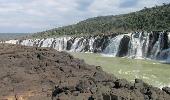 Nível baixo do rio Uruguai aumenta visibilidade do Salto do Yucumã para 7 metros