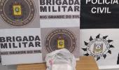 7° BPM em conjunto com a Polícia Civil prendem homem por tráfico de drogas em Três Passos