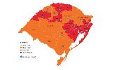 Região de Santa Rosa volta à bandeira laranja