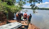 POLICIAIS DO 3°BABM ENCONTRAM CADÁVER BOIANDO NO RIO URUGUAI